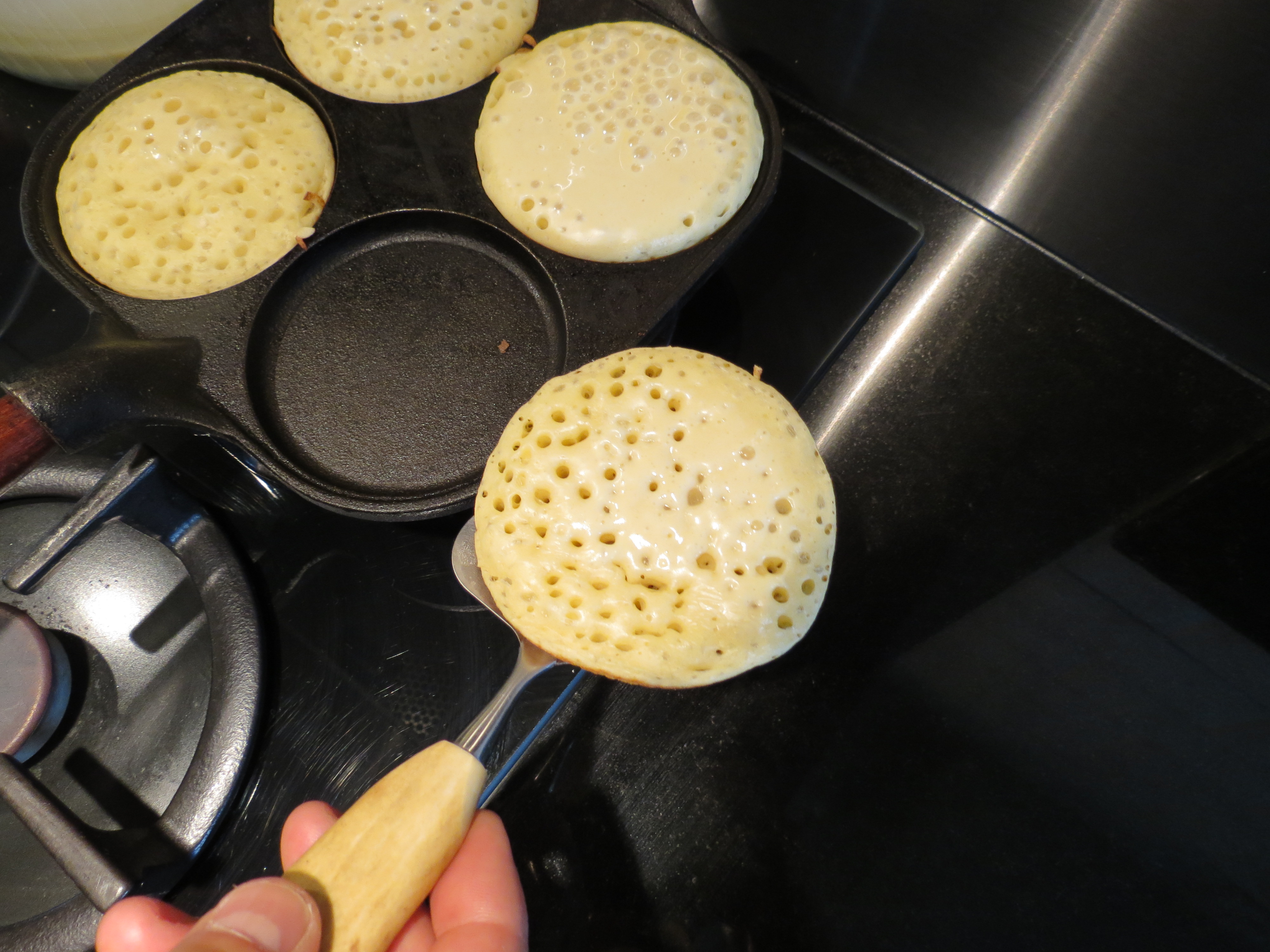 Des pancakes tous chauds !