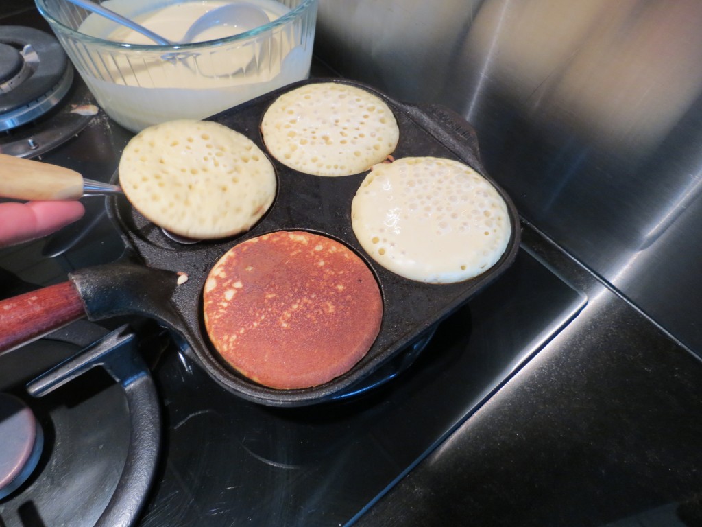 Des pancakes tous chauds