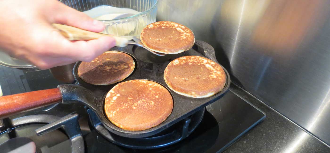 Des pancakes tous chauds !